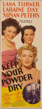 Keep Your Powder Dry Poster