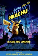 Pok&eacute;mon: Detective Pikachu - Portuguese Movie Poster (xs thumbnail)
