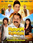 Hedefim Sensin - Turkish Movie Poster (xs thumbnail)