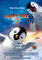 Happy Feet Two - Swedish Movie Poster (xs thumbnail)