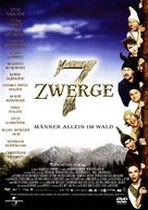 7 Zwerge - German DVD movie cover (xs thumbnail)