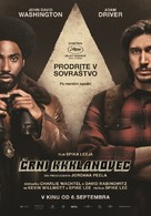 BlacKkKlansman - Slovenian Movie Poster (xs thumbnail)