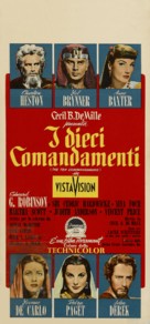The Ten Commandments - Italian Theatrical movie poster (xs thumbnail)
