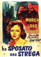 I Married a Witch - Italian Movie Poster (xs thumbnail)