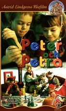 Peter och Petra - Swedish VHS movie cover (xs thumbnail)