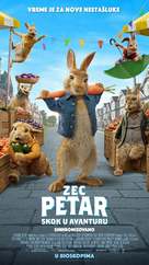 Peter Rabbit 2: The Runaway - Serbian Movie Poster (xs thumbnail)