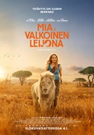Mia et le lion blanc - Finnish Movie Poster (xs thumbnail)