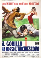 Le gorille a mordu l&#039;archev&ecirc;que - Italian Movie Poster (xs thumbnail)