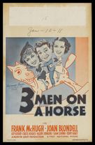 Three Men on a Horse - Movie Poster (xs thumbnail)