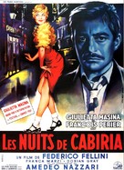 Le notti di Cabiria - French Movie Poster (xs thumbnail)