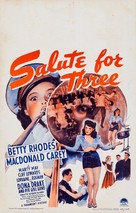 Salute for Three - Movie Poster (xs thumbnail)