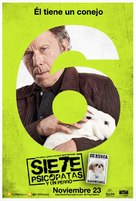 Seven Psychopaths - Mexican Movie Poster (xs thumbnail)