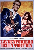 L&#039;avventuriero della Tortuga - Italian Movie Poster (xs thumbnail)