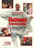 Fant&ocirc;mas contre Scotland Yard - German Movie Poster (xs thumbnail)
