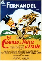 Un chapeau de paille d&#039;Italie - French Movie Poster (xs thumbnail)
