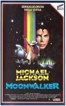 Moonwalker - Finnish VHS movie cover (xs thumbnail)