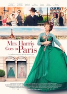 Mrs. Harris Goes to Paris - Swedish Movie Poster (xs thumbnail)