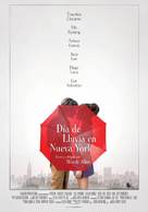 A Rainy Day in New York - Spanish Movie Poster (xs thumbnail)