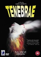 Tenebre - British DVD movie cover (xs thumbnail)