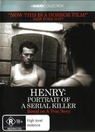 Henry: Portrait of a Serial Killer - Australian DVD movie cover (xs thumbnail)