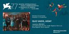 Quo vadis, Aida? - Belgian Movie Poster (xs thumbnail)