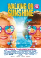 Walking on Sunshine - Italian Movie Poster (xs thumbnail)