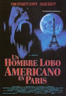 An American Werewolf in Paris - Spanish Movie Poster (xs thumbnail)