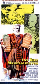 The Ten Commandments - Spanish Movie Poster (xs thumbnail)