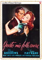 My Foolish Heart - Italian Movie Poster (xs thumbnail)