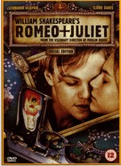 Romeo + Juliet - British DVD movie cover (xs thumbnail)