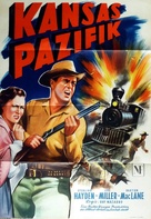 Kansas Pacific - German Movie Poster (xs thumbnail)