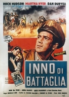 Battle Hymn - Italian Movie Poster (xs thumbnail)