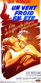 A Cold Wind in August - French Movie Poster (xs thumbnail)