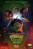 Teenage Mutant Ninja Turtles: Mutant Mayhem - Danish Movie Poster (xs thumbnail)