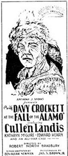 Davy Crockett at the Fall of the Alamo - Movie Poster (xs thumbnail)