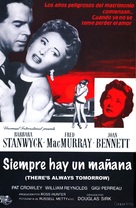 There&#039;s Always Tomorrow - Spanish Movie Poster (xs thumbnail)