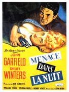 He Ran All the Way - French Movie Poster (xs thumbnail)