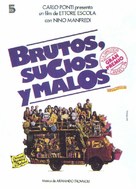 Brutti sporchi e cattivi - Spanish Movie Poster (xs thumbnail)