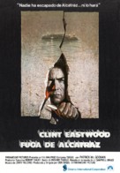 Escape From Alcatraz - Spanish Movie Poster (xs thumbnail)