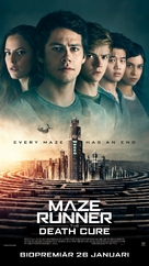 Maze Runner: The Death Cure - Swedish Movie Poster (xs thumbnail)