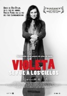 Violeta se fue a los cielos - Spanish Movie Poster (xs thumbnail)