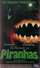 Piranha - German VHS movie cover (xs thumbnail)
