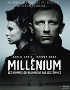 The Girl with the Dragon Tattoo - French Blu-Ray movie cover (xs thumbnail)