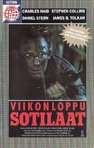Weekend War - Finnish VHS movie cover (xs thumbnail)