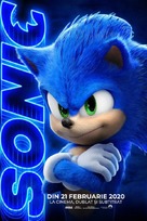Sonic the Hedgehog - Romanian Movie Poster (xs thumbnail)