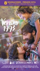 Estiu 1993 - Spanish Movie Poster (xs thumbnail)