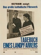 Journal d&#039;un cur&eacute; de campagne - German Movie Poster (xs thumbnail)