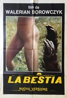 La b&ecirc;te - Italian Movie Poster (xs thumbnail)