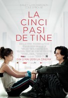 Five Feet Apart - Romanian Movie Poster (xs thumbnail)