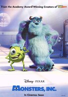 Monsters Inc - Movie Poster (xs thumbnail)